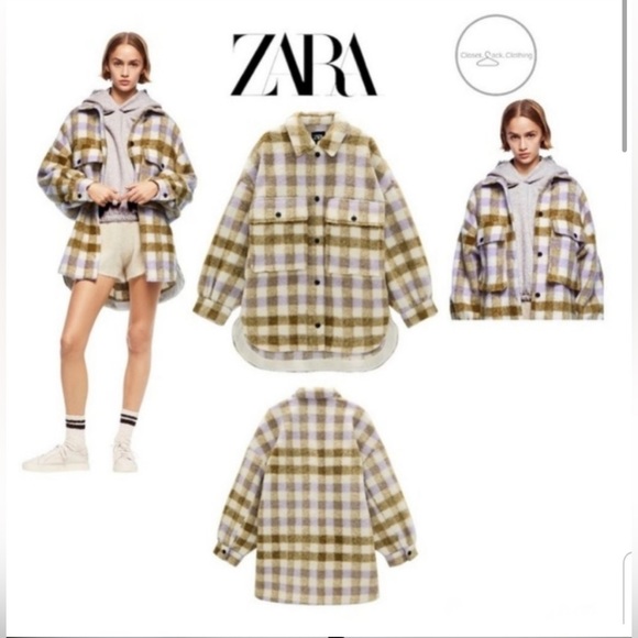 Zara Oversized Shacket - Picture 3 of 4